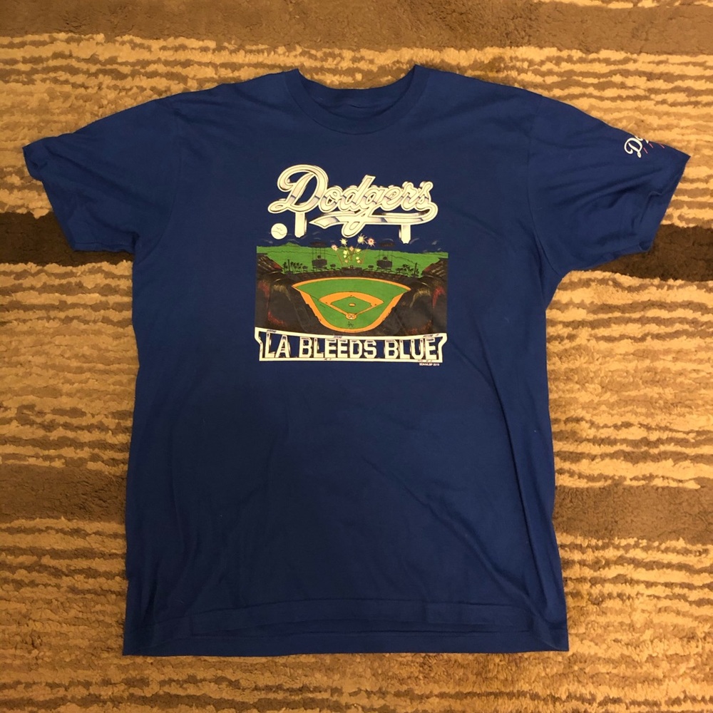 LA Dodgers Bleed Blue shirt